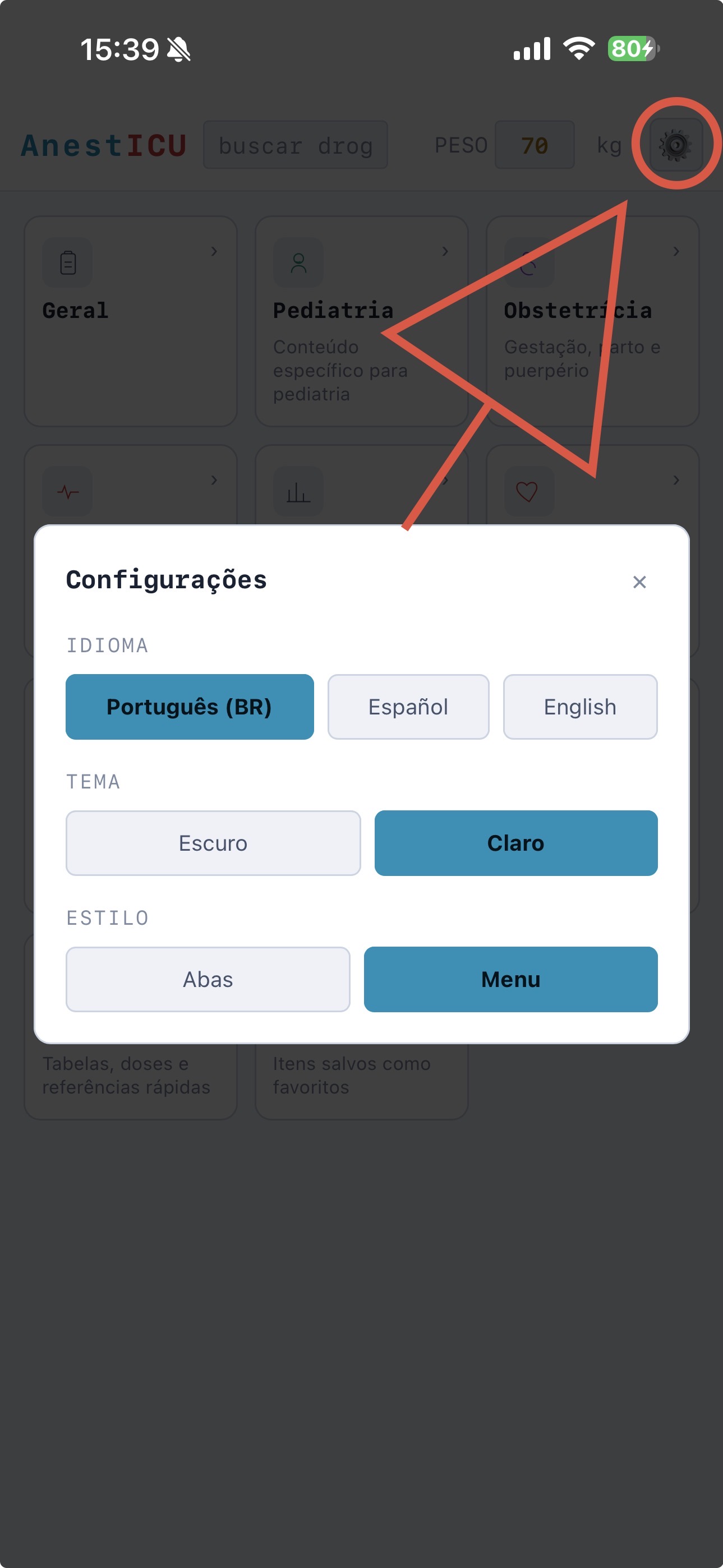 Ajustes
